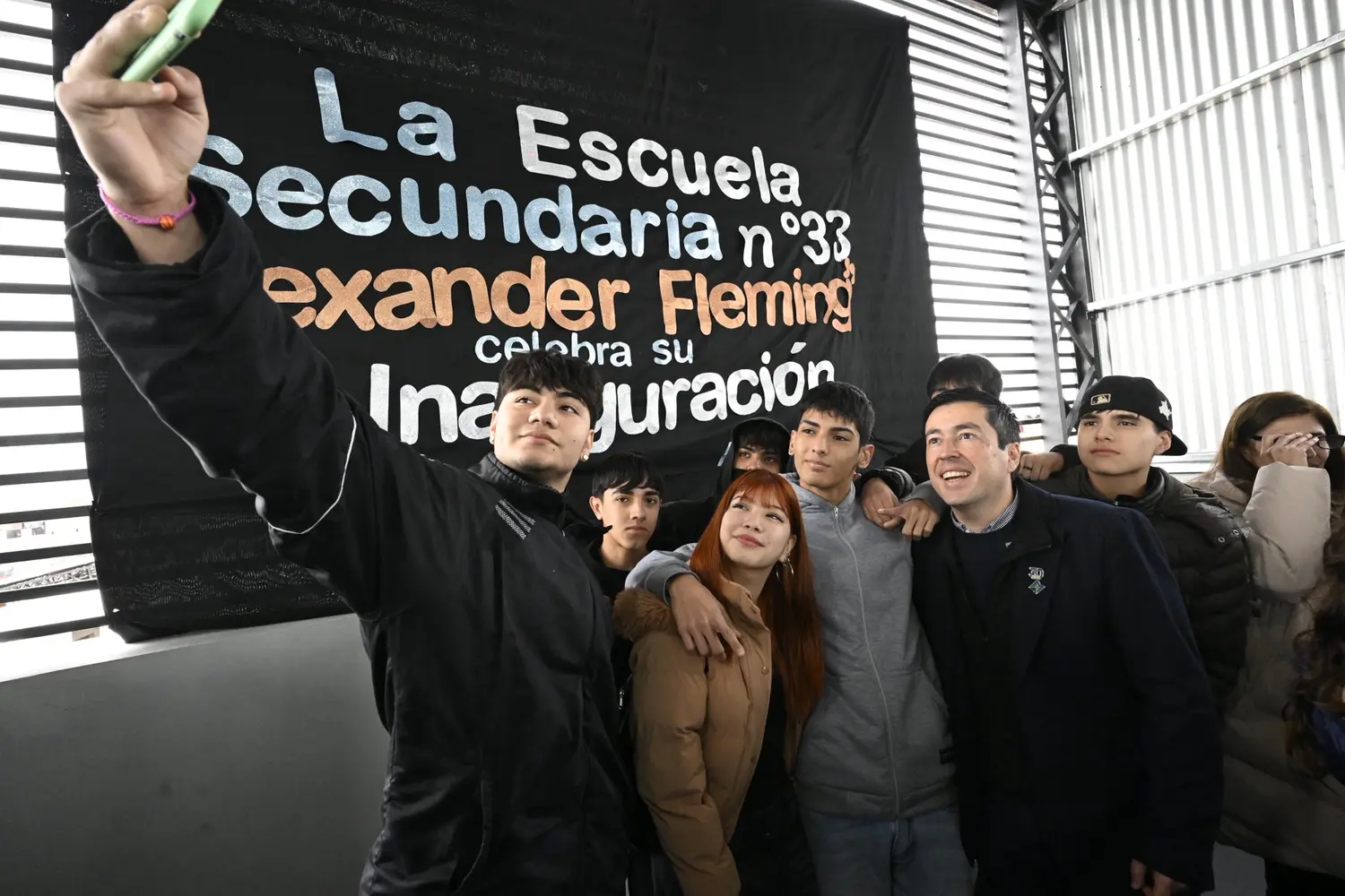 Los Polvorines: Nardini encabezó la inauguración del edificio propio de la escuela secundaria N°33