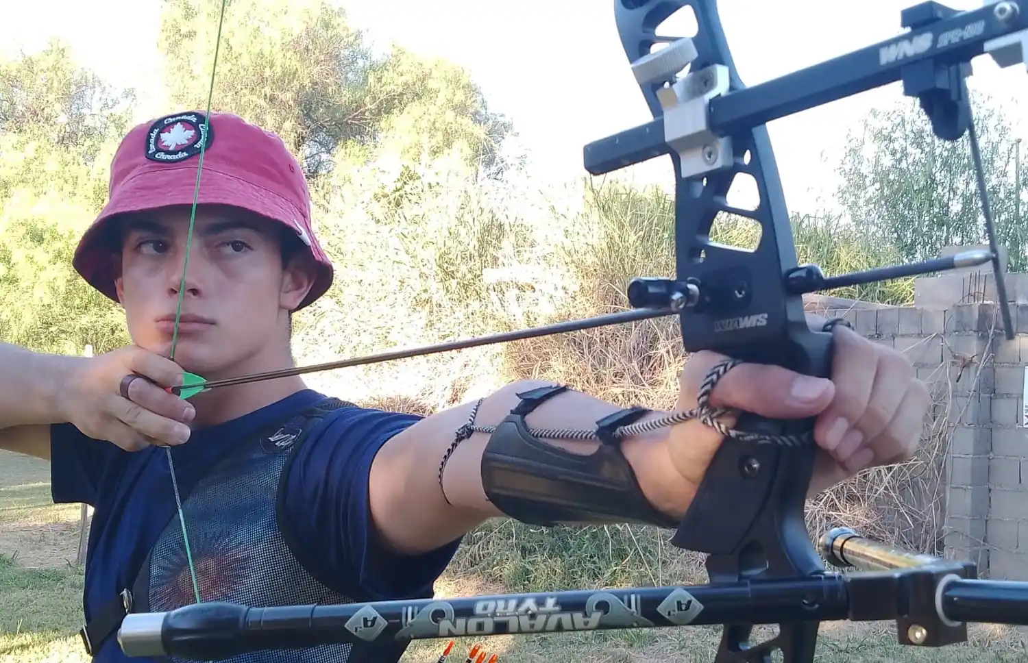 El joven arquero logró un meritorio tercer puesto en la categoría Recurvo Masculino Sub-18.