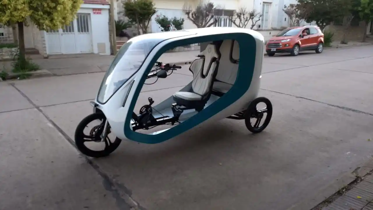 Ya calienta motores el primer auto eléctrico 100 % santafesino