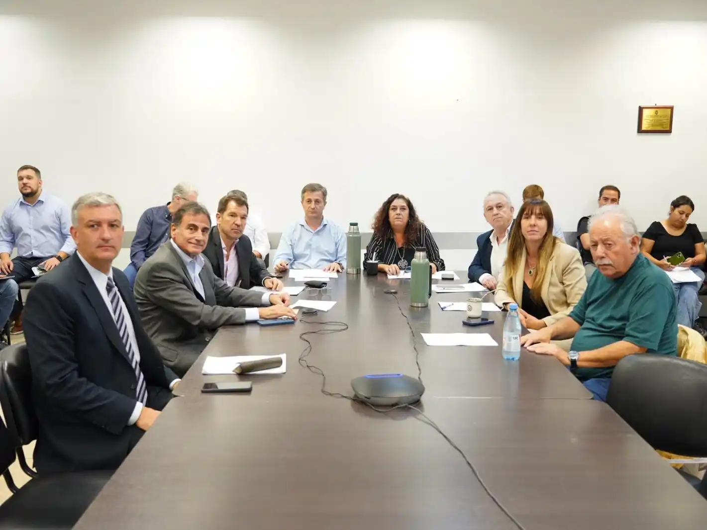 Reunión de comisión de Asuntos Constitucionales presidida por Susana González.