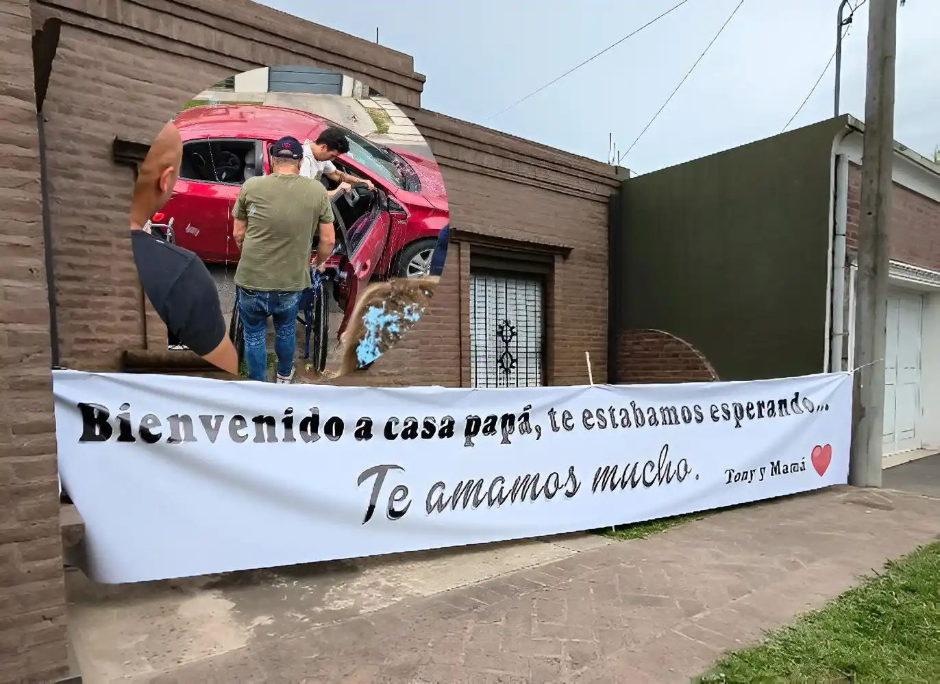 Bienvenido, Valentín: de alta tras 5 meses de rehabilitación