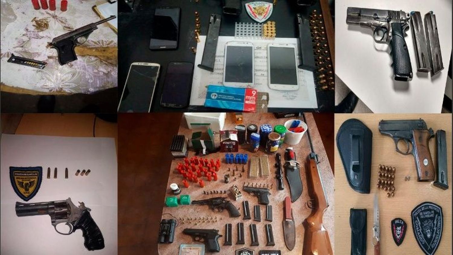 Más de 70 armas de fuego se secuestraron en Rosario