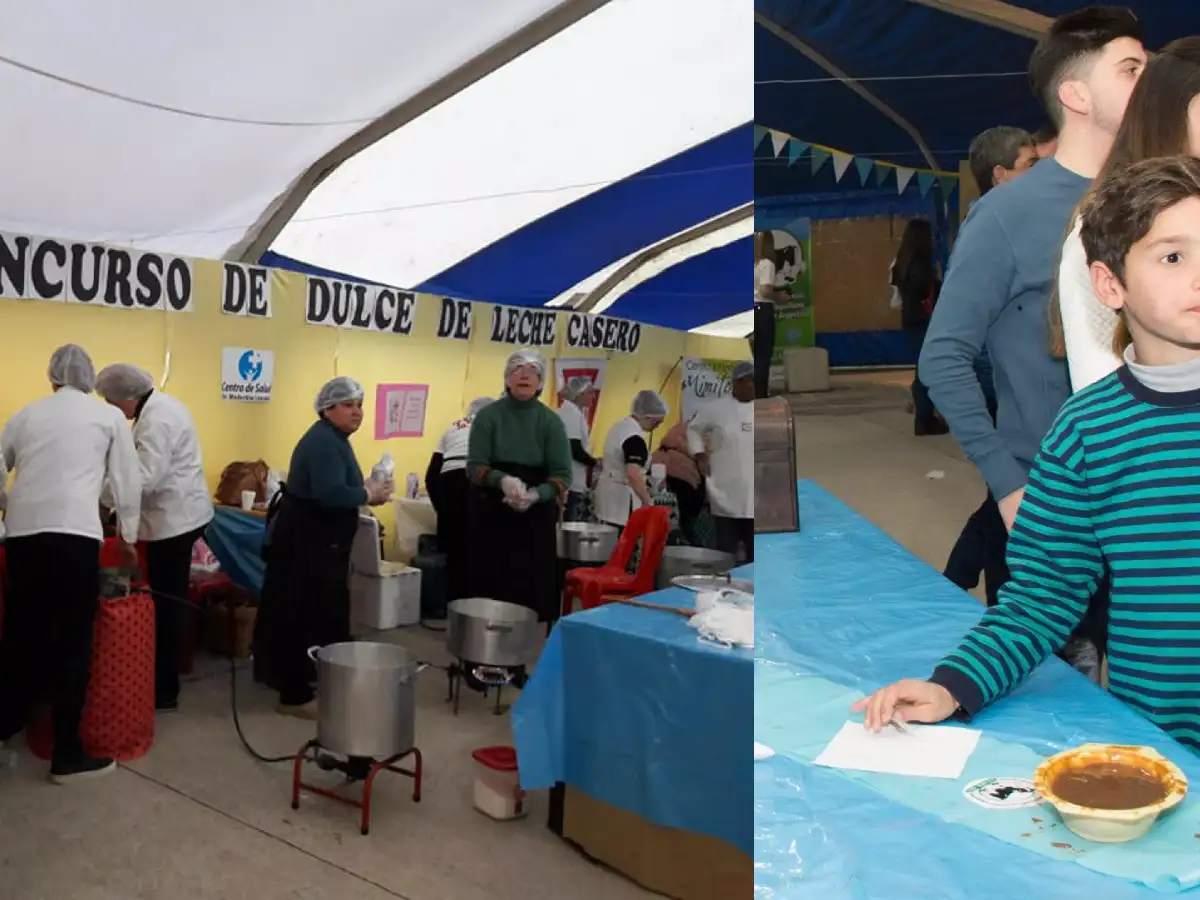 En Laspiur, la gente elige el mejor dulce de leche elaborado en el pueblo  