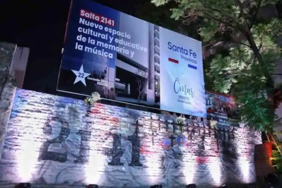 Salta 2141: Comienza la construcción del memorial a las víctimas en Rosario