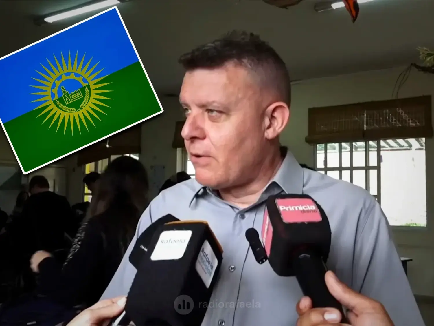 Fabricio Dellasanta cuestionó el proceso de la bandera de Rafaela: “Hay que hacerlo todo de nuevo”