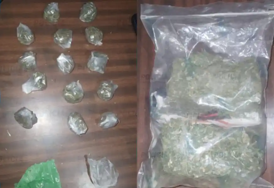 Encontraron droga oculta en el placard de una habitación