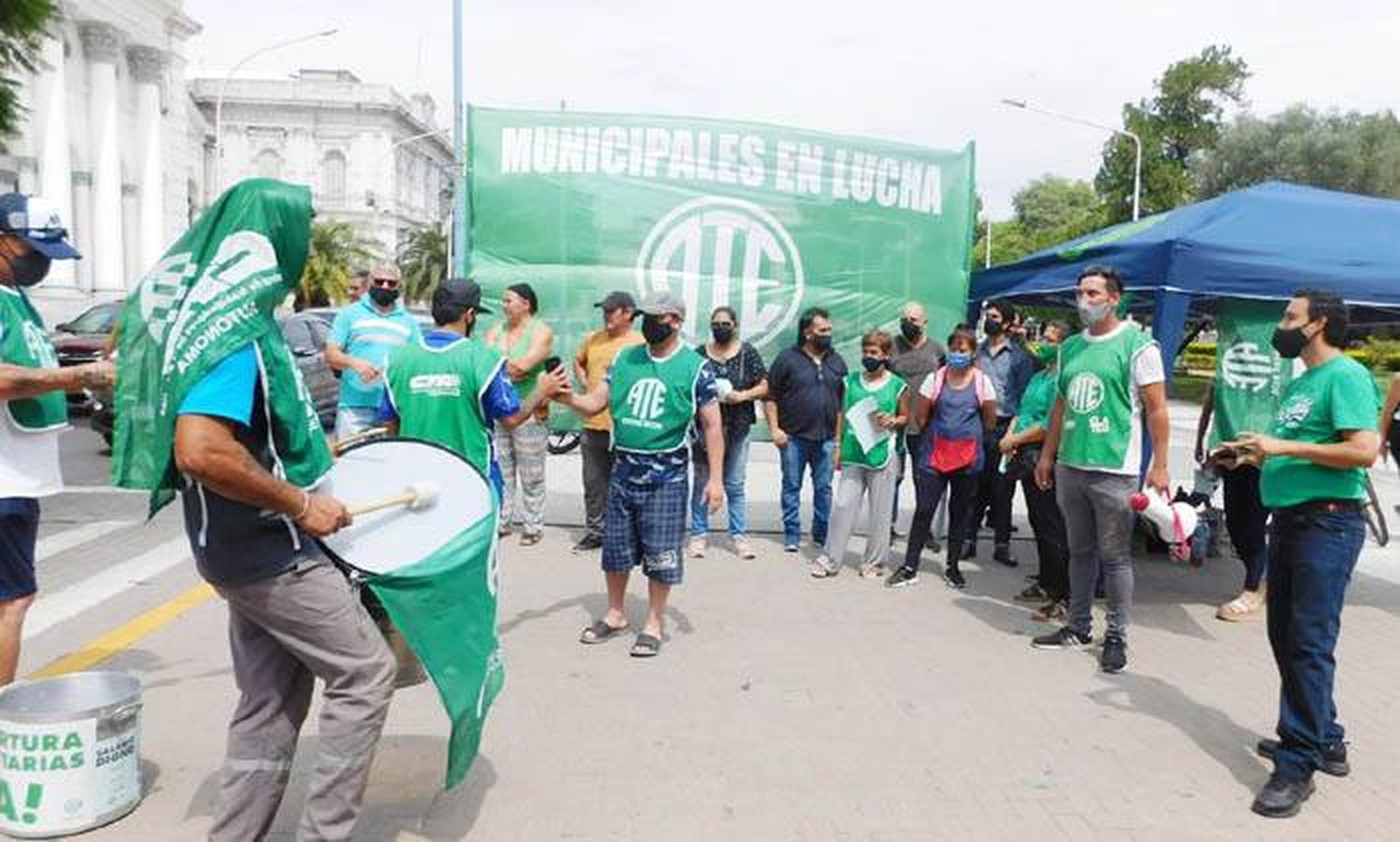 Delegados de ATE definen  hoy las medidas previstas para esta semana