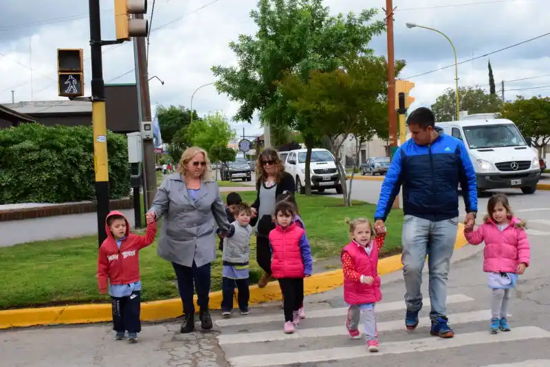 SAN CAYETANO: Jornada de educación vial para niños