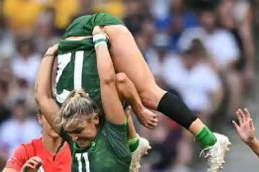 Increíble jugada en el rugby 7