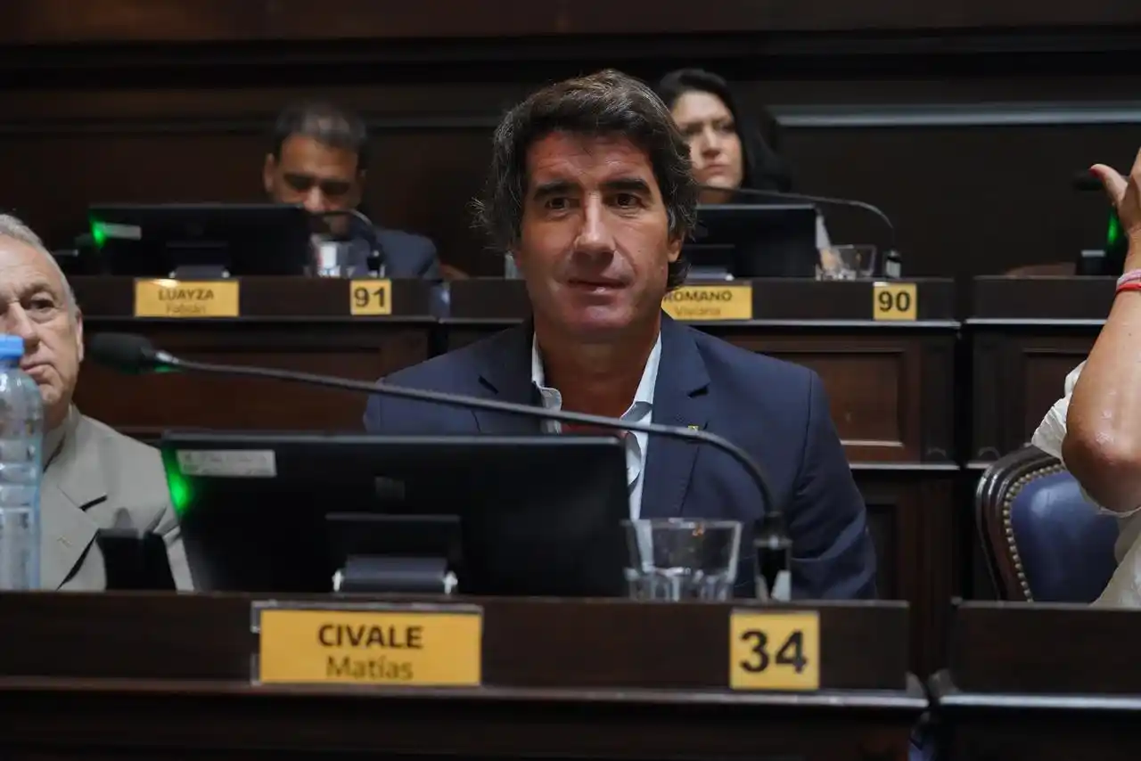 Matías Civale, vicepresidente de la Cámara de Diputados