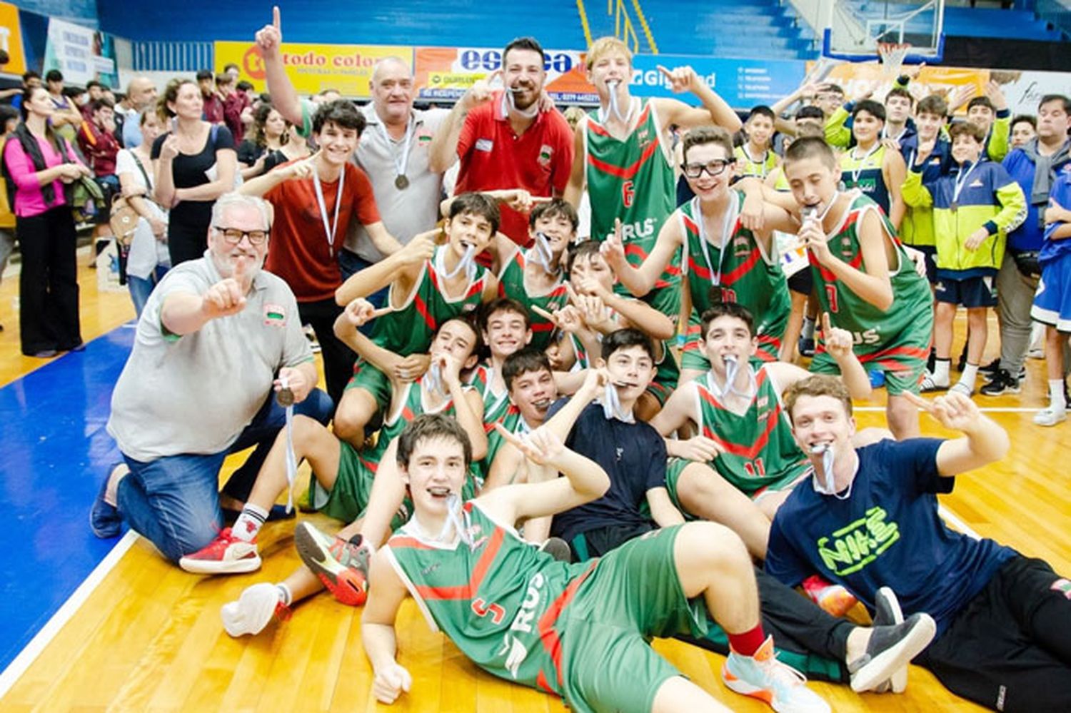 Entre Ríos se consagró campeón argentino U13 de básquet