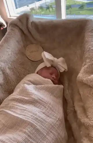 Arantza ya está en casa. Foto Instagram