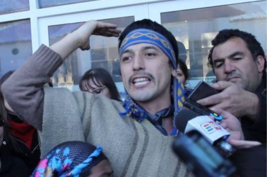 Facundo Jones Huala fue detenido en Río Negro