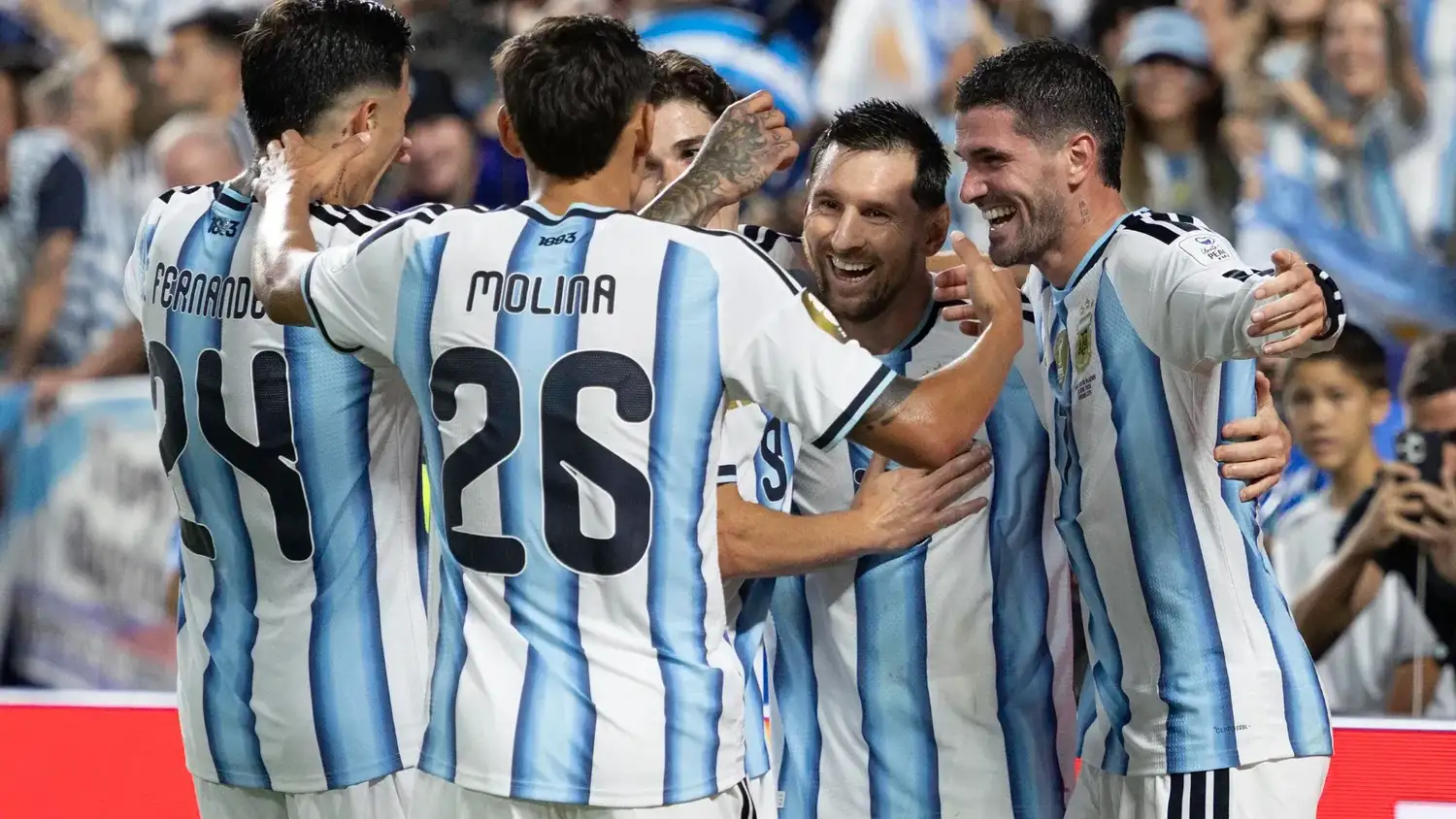 Argentina tuvo una jornada a puras sonrisas.