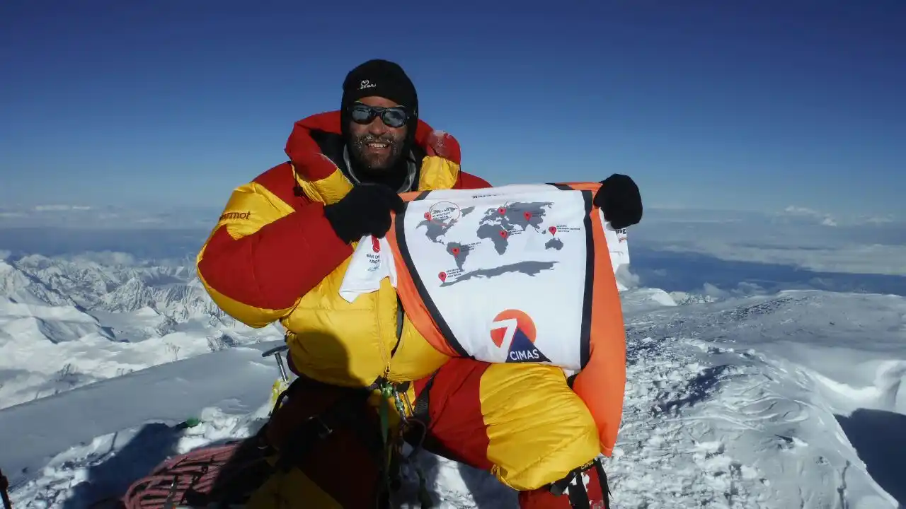 Pablo Pilotta, el marplatense que escala las cumbres del planeta