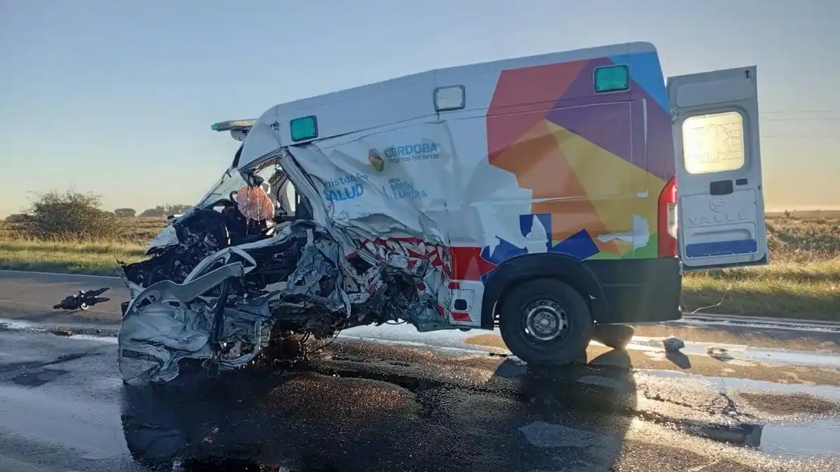 El terrible accidente ocurrió en la Ruta 35.