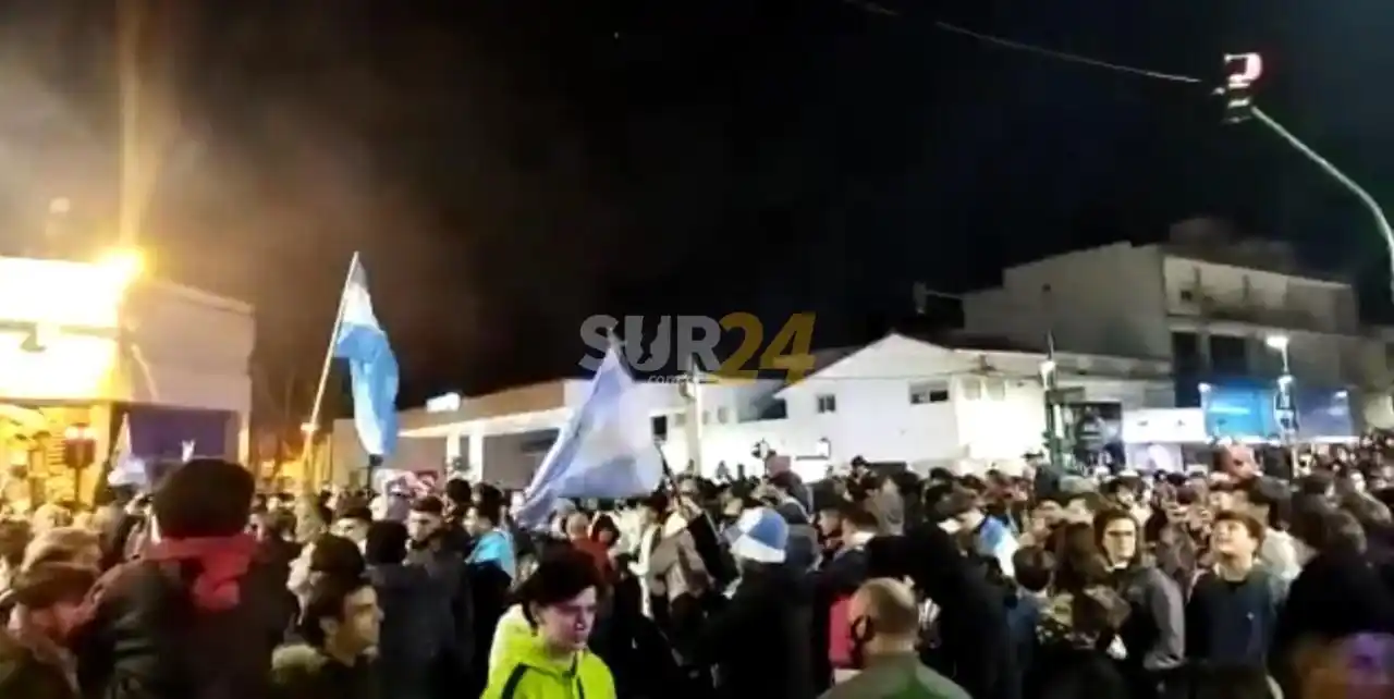 En Venado Tuerto se festejó la Copa América