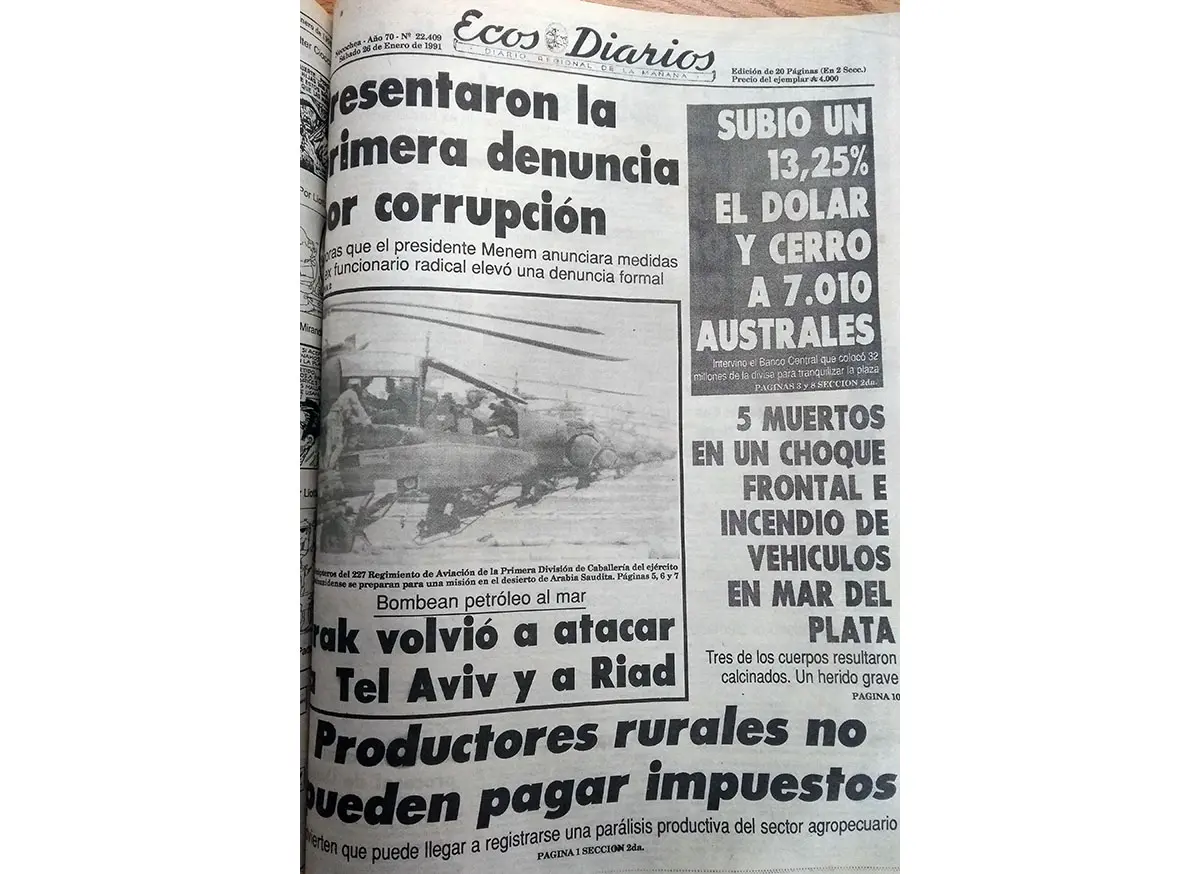 Sábado 26 de enero de 1991