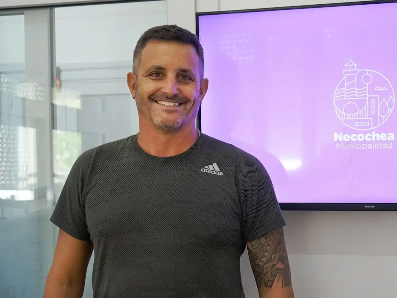 El profesor Marcos Bertone indicó que "Todos al Agua" crece año a año