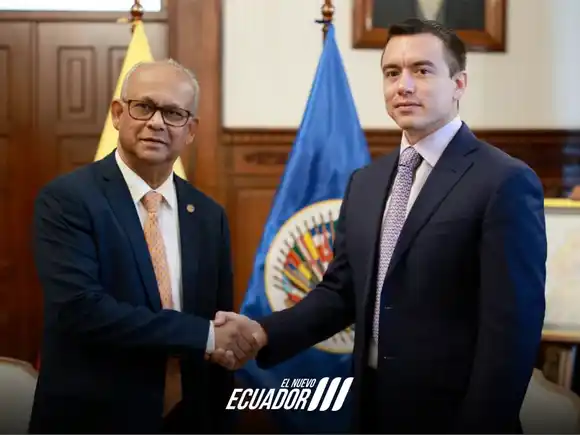 Ecuador y OEA firman acuerdo para combatir el crimen organizado