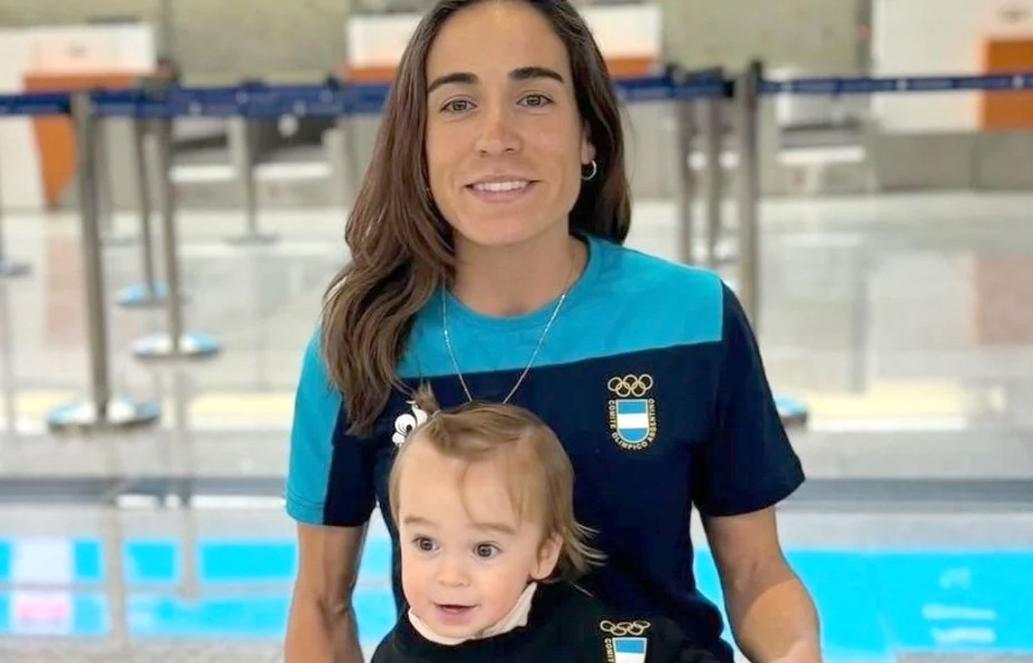 Belén Casetta con su hija Lina. Foto: Instagram.