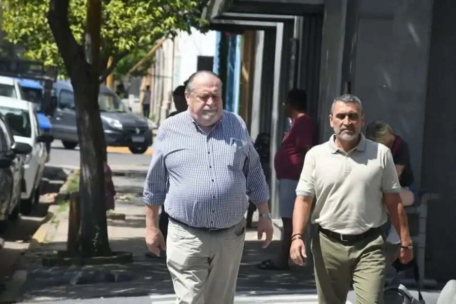 Pedro Bayúgar, titular del Sindicato Argentino de Docentes Particulares. Créditos: Guillermo Di Salvatore