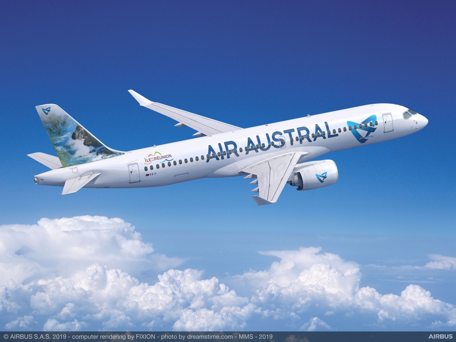 El chiquito sigue creciendo: Tres Airbus A220 para Air Austral
