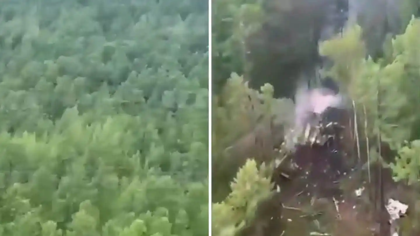 Se teme que ninguno de los tripulantes del avión sobrevivieran.