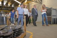 El ministro de Producción visitó Tandil y apuntó a "detener la sangría" para poder crecer 