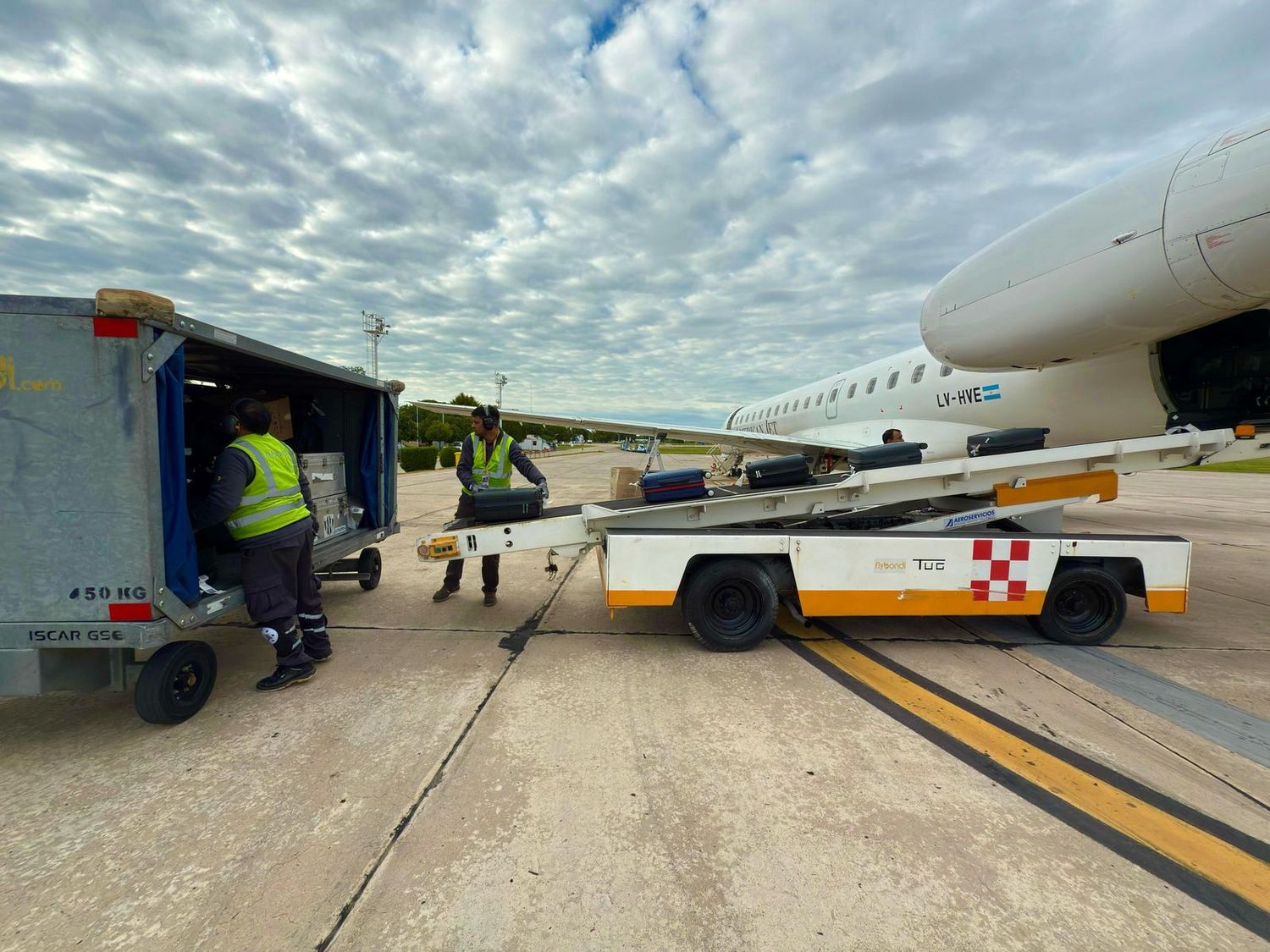 Flybondi - Servicio de handling a vuelo de American Jet