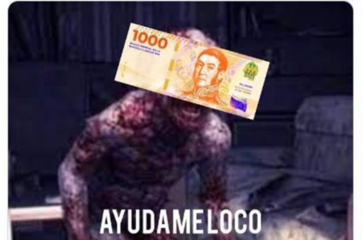 Humor e ironía ante al alza del dólar.