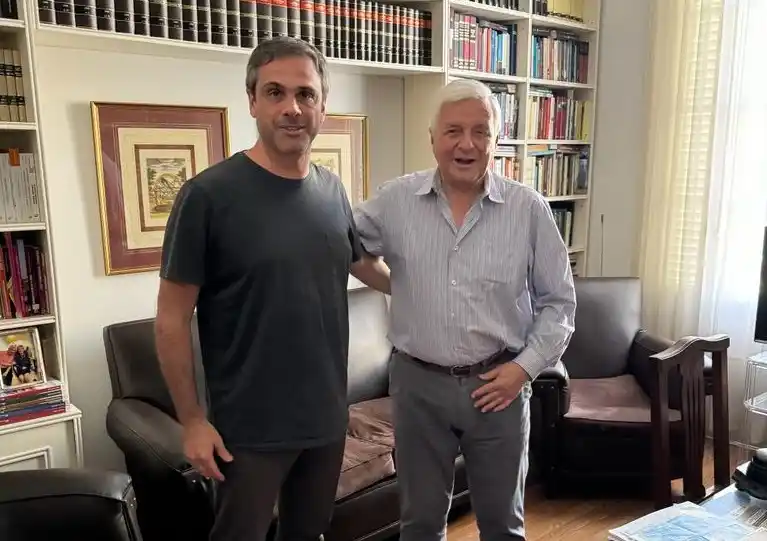 Reunión entre Guillermo Michel y José Lauritto: "Es importante para la Argentina que Massa sea el próximo presidente"