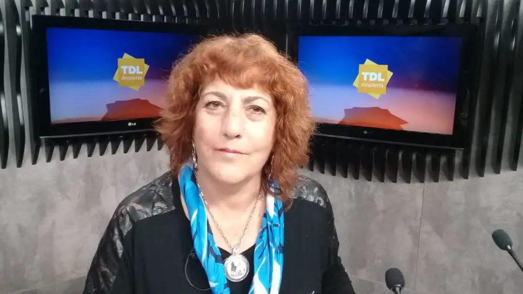 Magdalena Conti en el desayuno de Tandil Despierta
