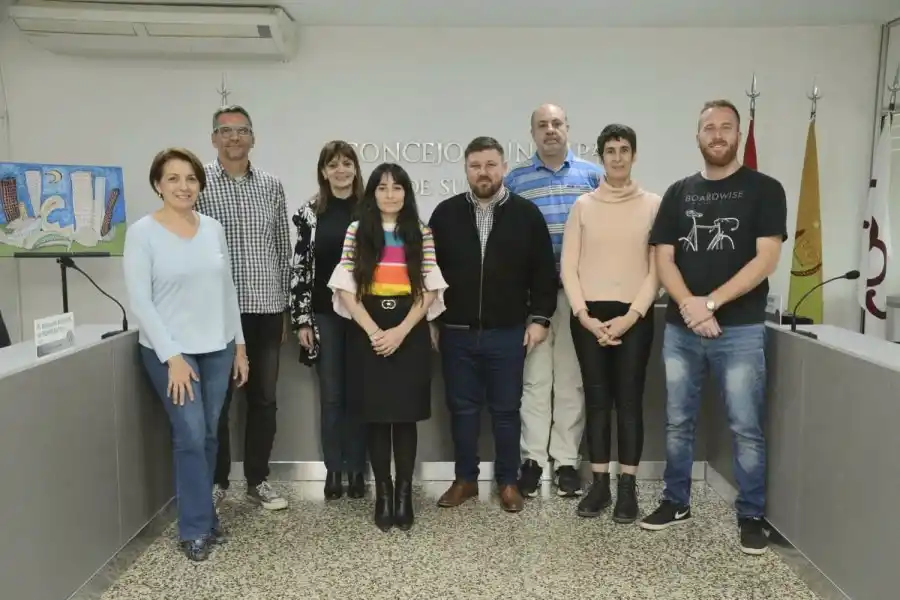 En Sunchales, Pinotti se reunió con los concejales de la ciudad