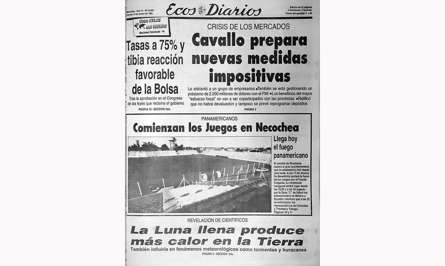 Viernes 10 de marzo de 1995