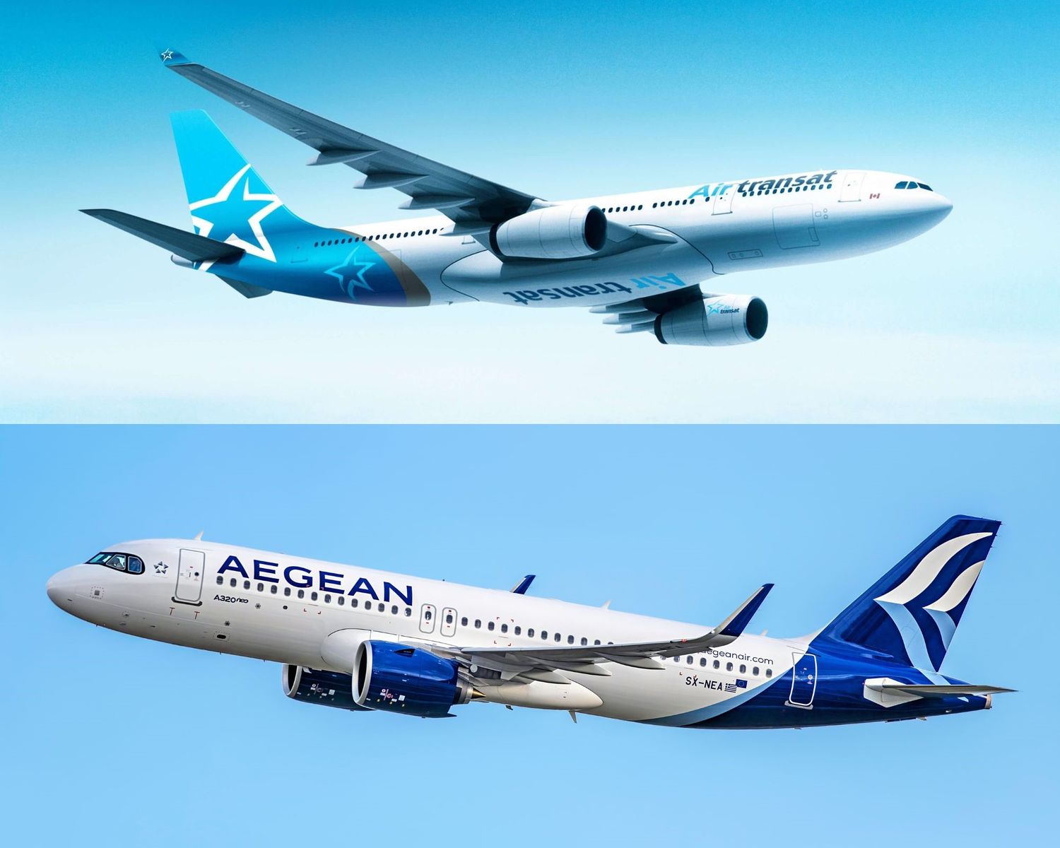 Aegean Airlines se incorpora a la plataforma interlineal Connectair de Air Transat