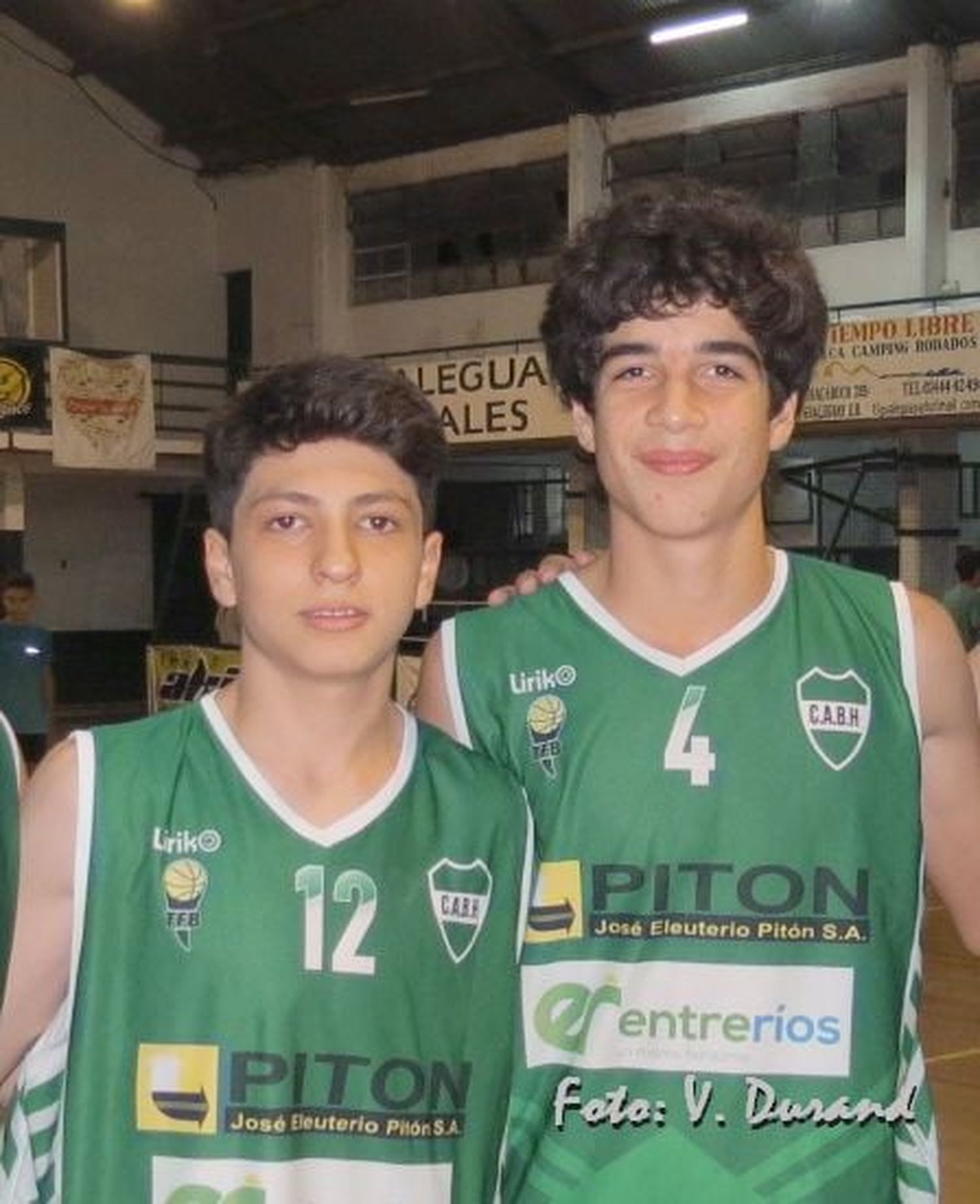 Básquet: S. Cantoni y S. Benedetti preseleccionados en U-15