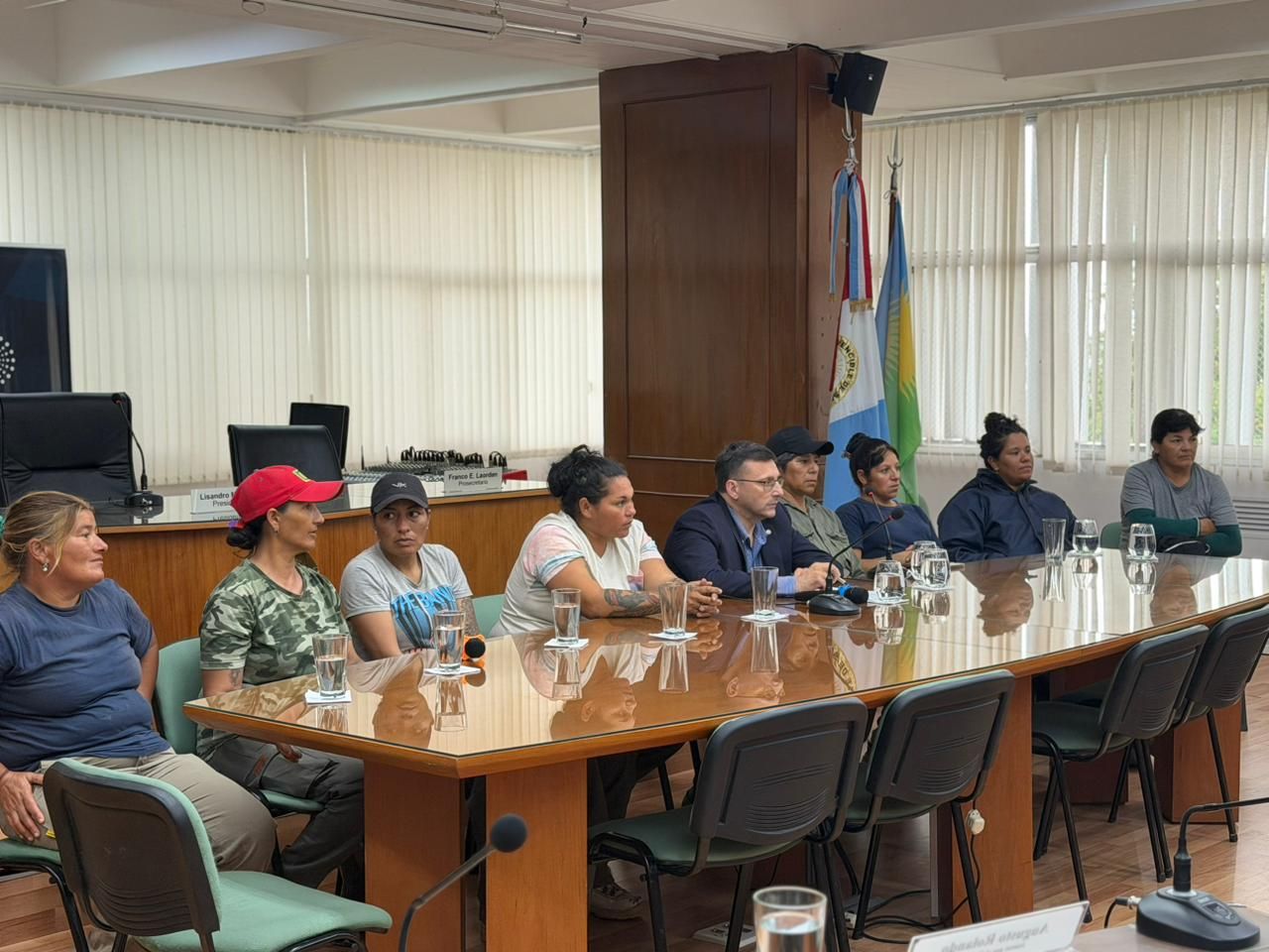 Recicladores Urbanos fueron recibidos en el Concejo Municipal