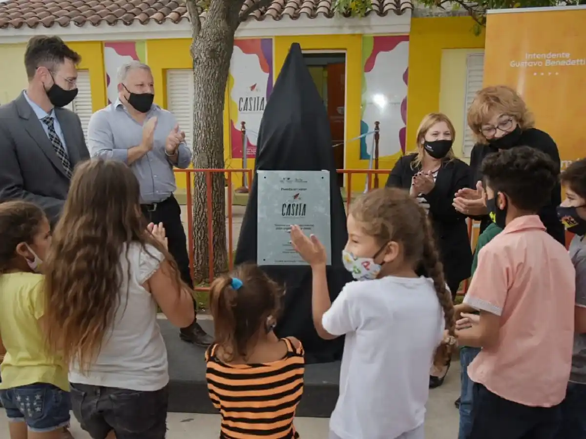 Arroyito reabrió la “Casita” de los niños    
