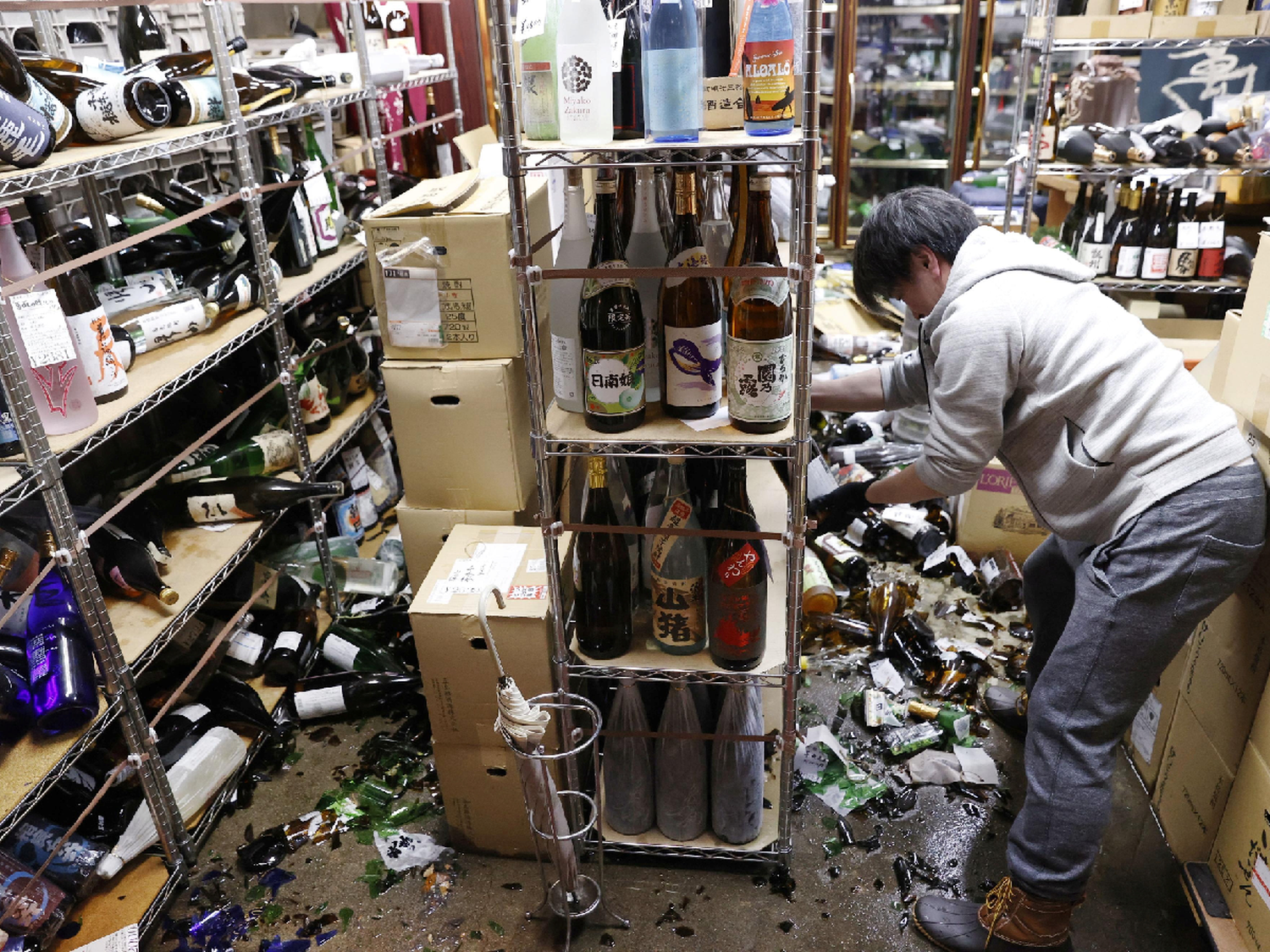 Un fuerte terremoto de 7,1 grados sacude el este de Japón