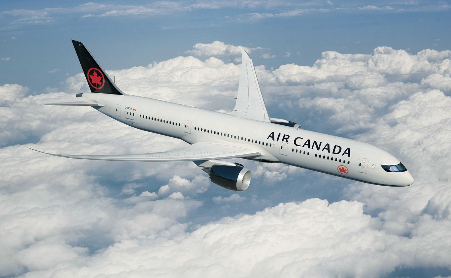 Air Canada presentó su nuevo livery