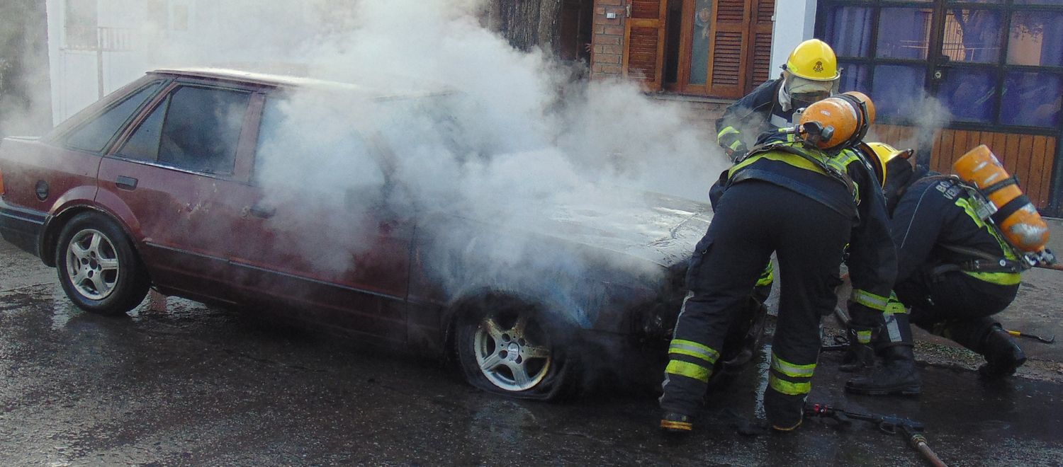 auto incendio