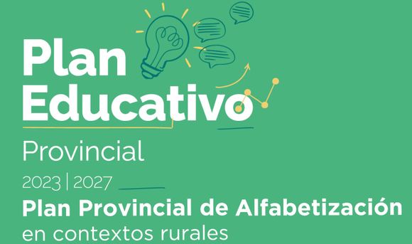 Seis departamentos se suman al Plan Provincial de Alfabetización en contextos rurales