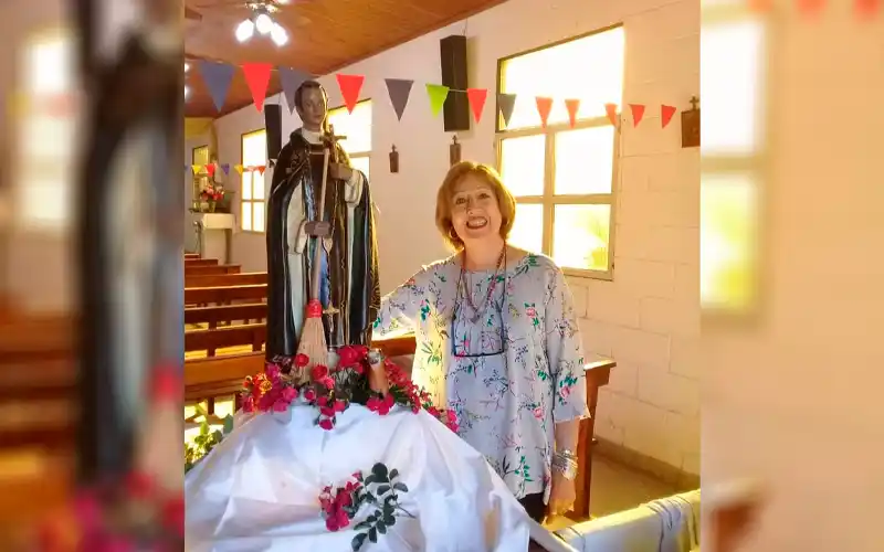 El recuerdo de Teresa Fantile de Alcón y el agradecimiento a la Dra. Schiaffino