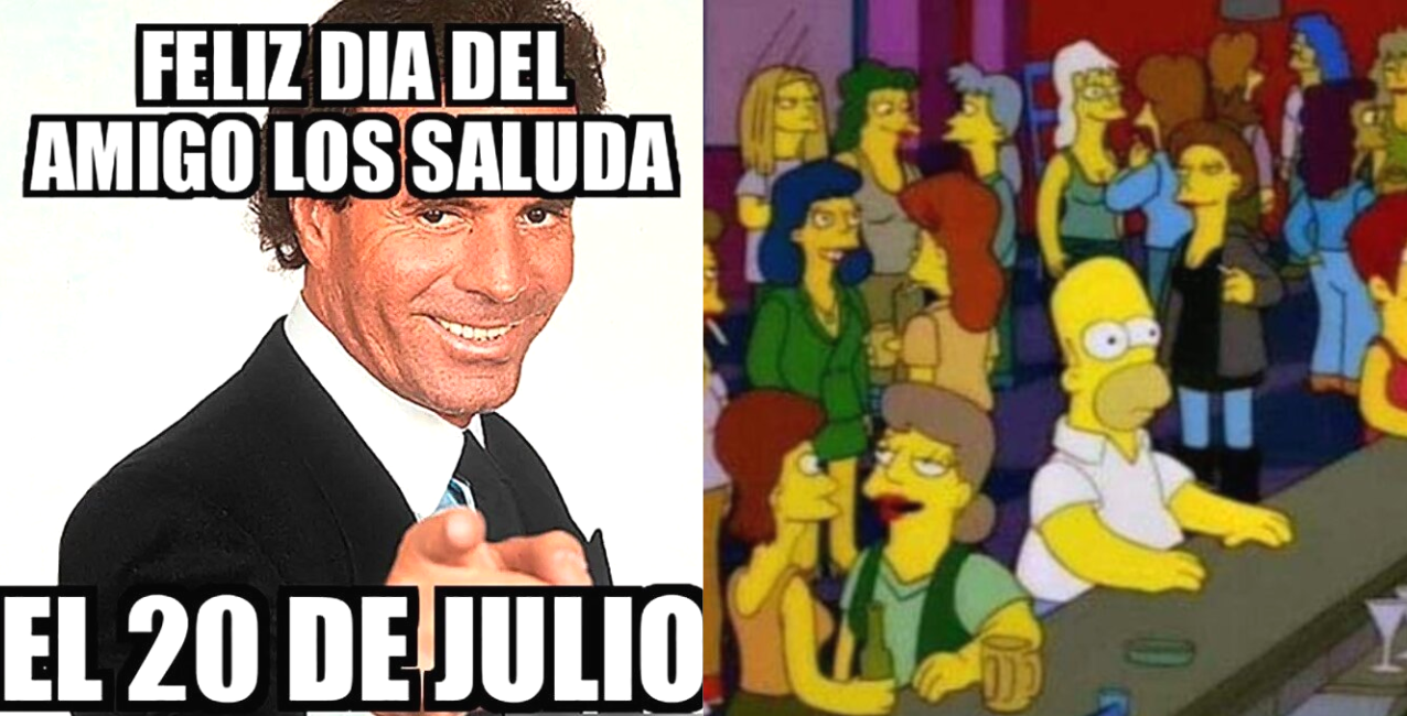 Cómo todos los años, aparecieron los clásicos memes del Día del Amigo.