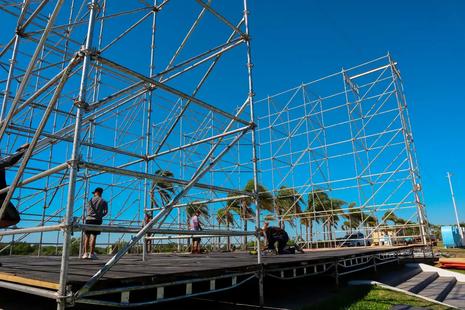 Tras la lluvia de este viernes el evento se desarrollará este sábado y domingo.