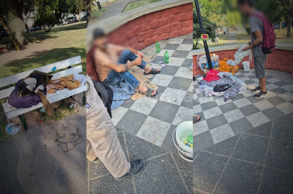 Denunciaron “una ranchada” en plaza 9 de Julio: intervino la policía y la GUR