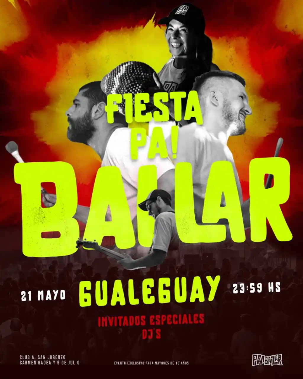 Se viene una nueva Fiesta Pa! Bailar