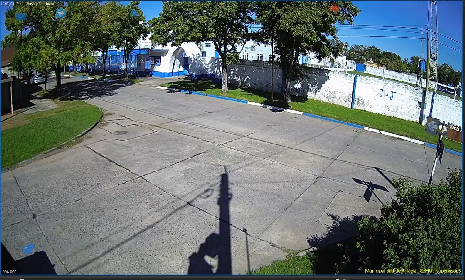 Nueva cámara de seguridad en el Villa Rosas