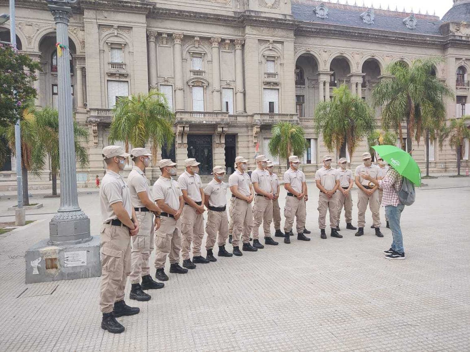 Se concretaron visitas guiadas a la tripulación del Buque Escuela “Mandubí”